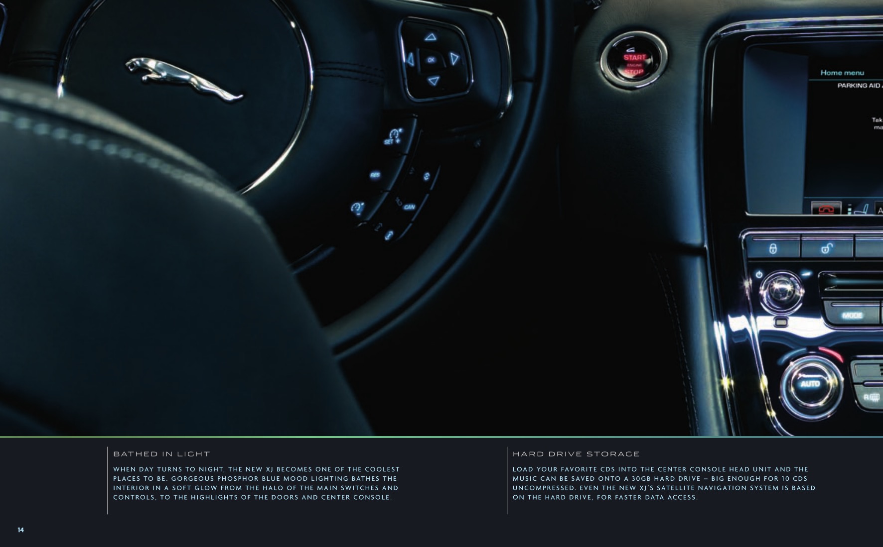 2010 Jaguar XJ Brochure Page 3